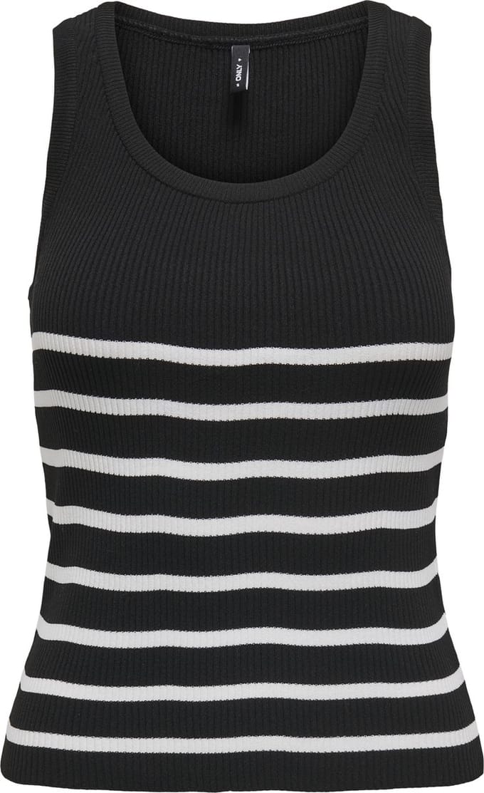 ONLY - ONLLILL SL U-NECK RACER BACK TOP CC KNT - Dames - Tank tops