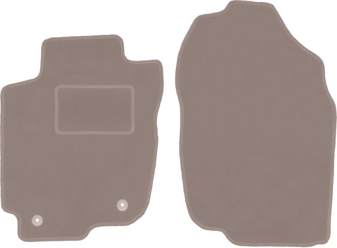 Beige voormatten voor: Toyota RAV4 IV Hybrid (2013-2019)
