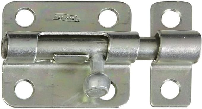 Gegalvaniseerde Loopgrendel 63 mm - Stevige Staal Sluiting voor Binnen en Buiten