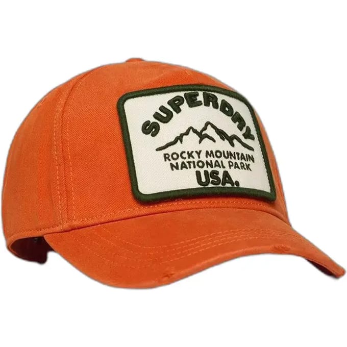 Superdry Graphic Trucker Cap Orange Grootte: 1SIZE