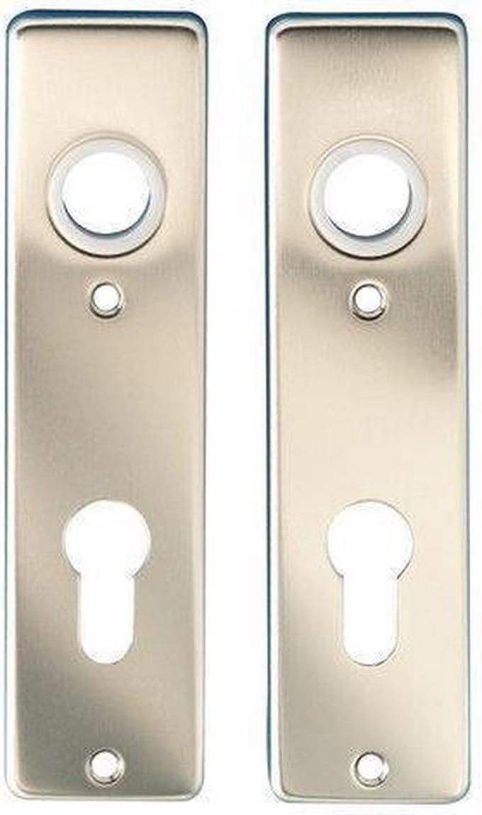 Hoppe binnendeurschild 202kpl pc72 165x42mm f2 per paar ( a 1 pr )