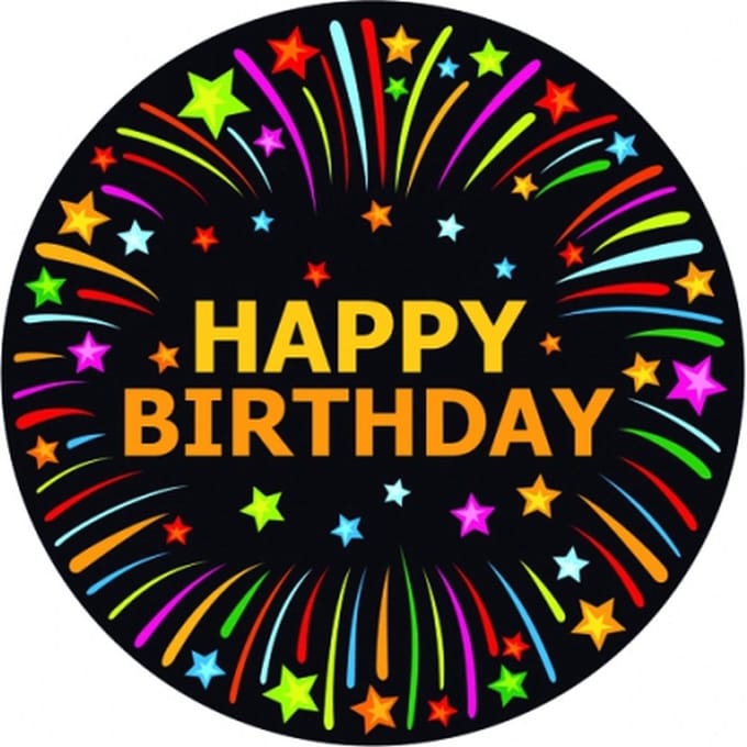 Bellatio Decorations Happy Birthday bierviltjes - 75x - thema print - feestversiering