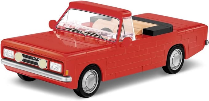 Bouwstenen Model Auto Cabriolet Klassieker Schaal 1:35 Educatief Speelgoed