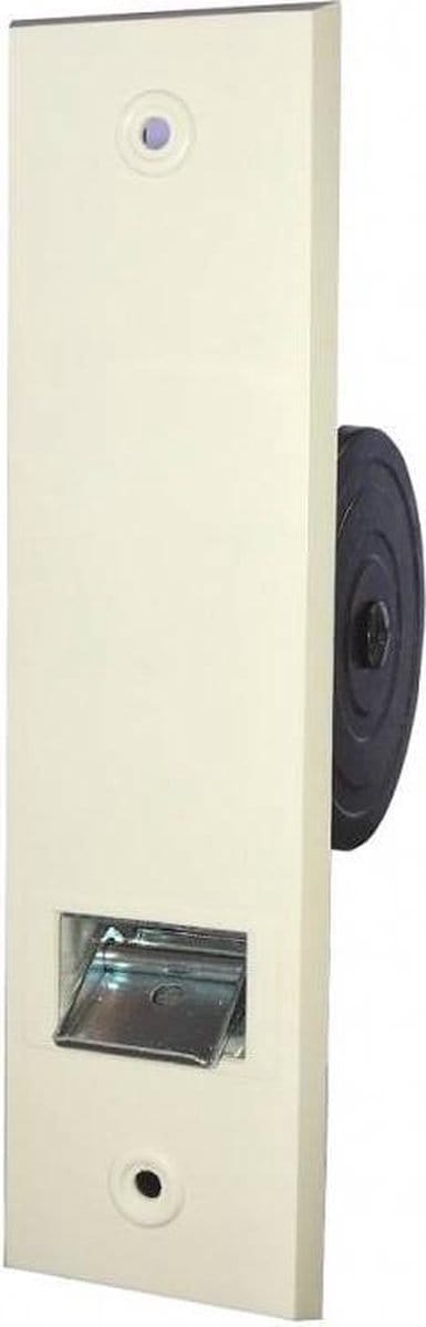 Selve Bandopwinder inbouw, 5 mtr, dekplaat 197x54 mm, kleur wit