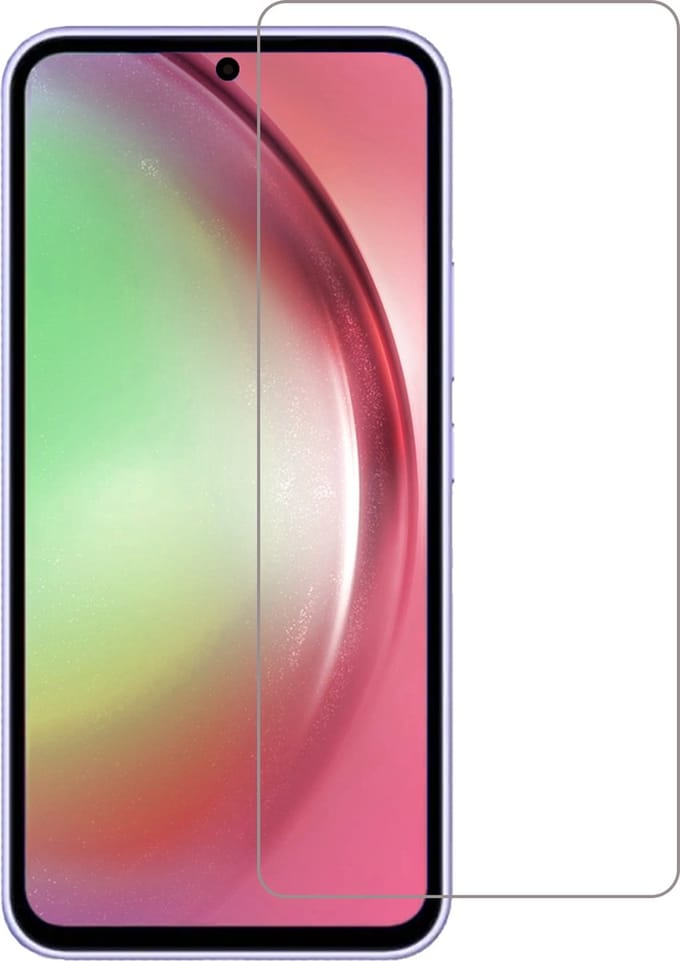 Screenprotector - Geschikt voor Samsung Galaxy A54 - Extra Sterk - Beschermglas - Gehard Glas - Tempered Glass - Screen Protector - Bescherm Cover