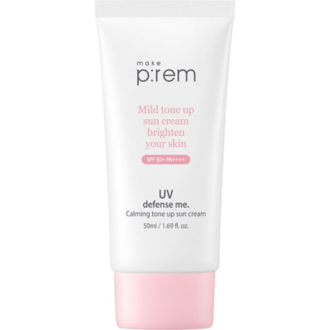 make p:rem - UV Defense Me. Calming Tone Up Sun Cream SPF 50+ PA++++ - 50ml