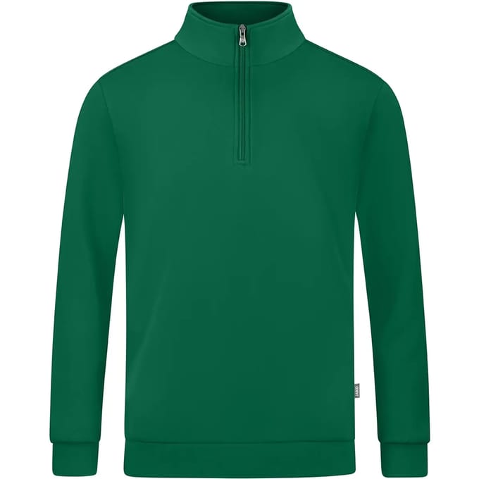 Jako Organic Ziptop Heren - Groen | Maat: L