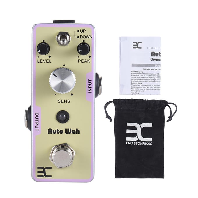 ENO TC-61 Auto Wah Gitaareffectpedaal True Bypass beige