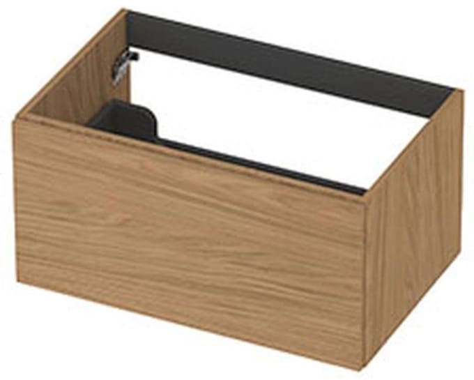 INK - Onderkast 1L Decor Softclose Tbv Greep - 700x450x350 Mm - Blank Eiken