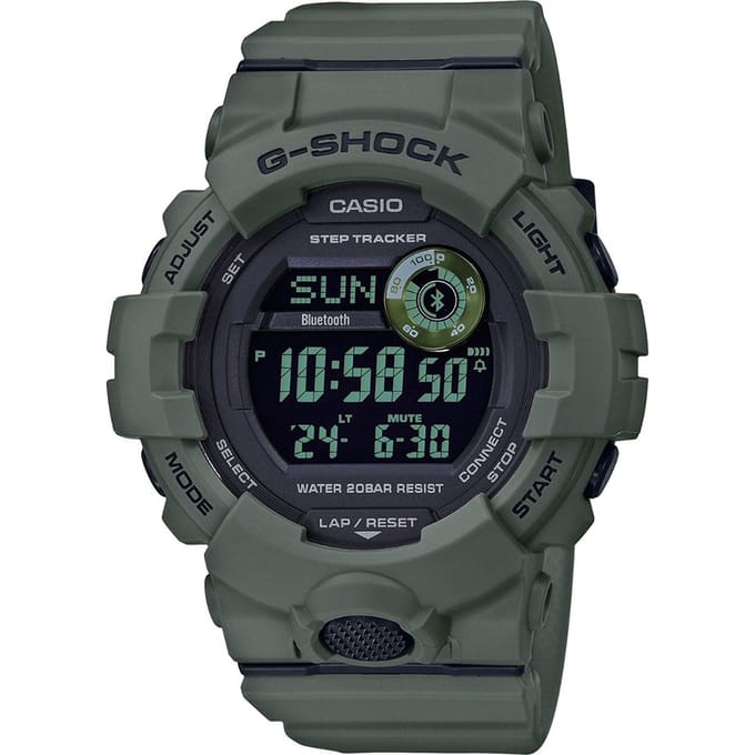 Casio G-Shock Bluetooth Steptracker GBD-800UC-3ER Mannen Horloge 50 MM