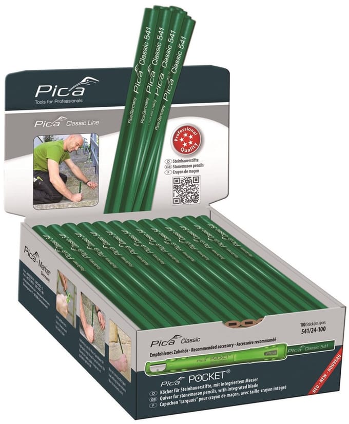 Pica 541/24 Steenpotlood 24 cm display VE=100 - PI54124-100