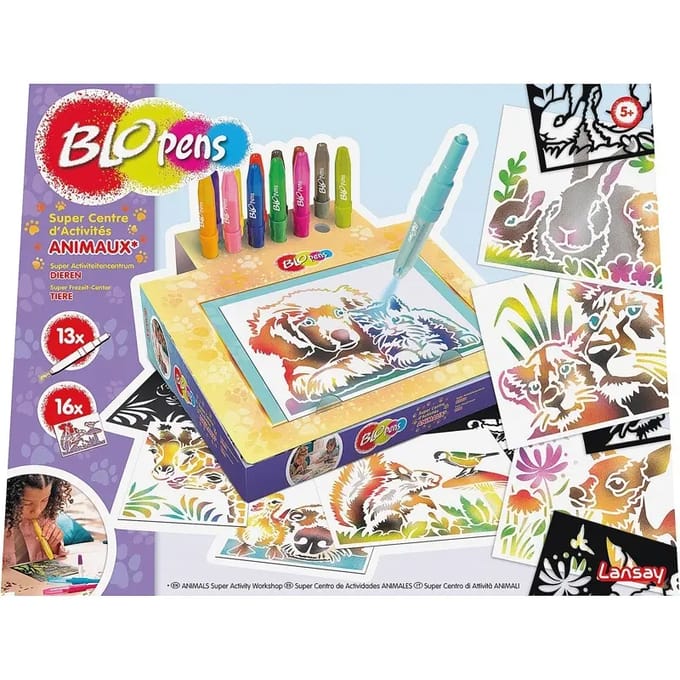 Educatieve blopens dieren activiteiten Lansay