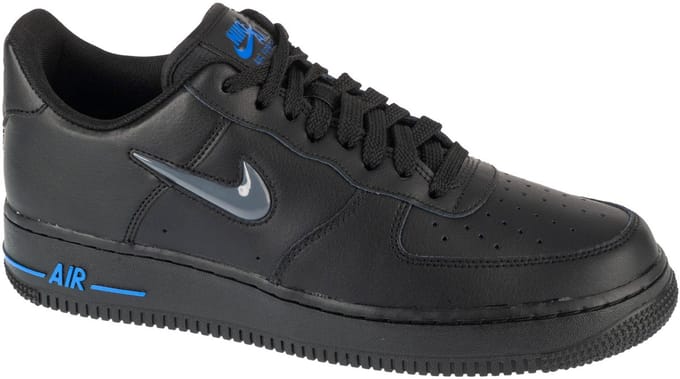 Nike Air Force 1 Low Jewel, Mannen, Zwart, Sneakers, maat: 47