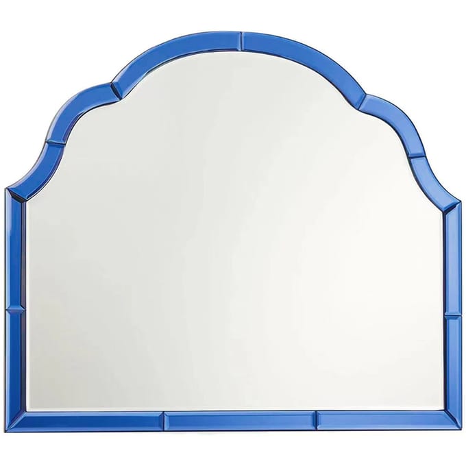 Milton & Oldbrook Wandspiegel 60 x 50 cm Montana Blauw