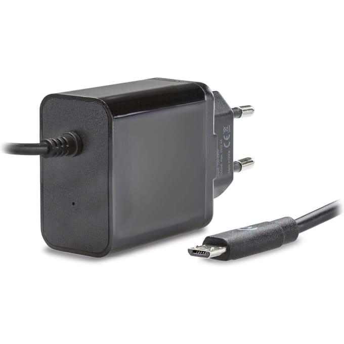 Mobilize Smart Oplader Micro USB 1 Meter 12W 2.4A - Zwart