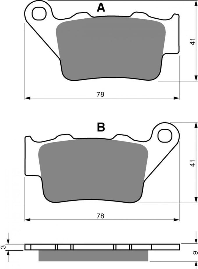 plaat de frein goud fren pour moto ccm 710 ft s flat tracker 2008 ard neuf