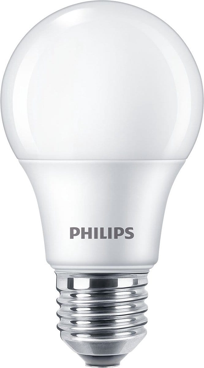 PHILIPS - LED Lamp E27 - Corepro LEDbulb E27 Peer Mat 8W 806lm - 865 Helder/Koud Wit 6500K | Vervangt 60W