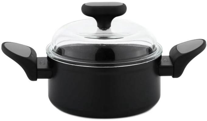 Nois Salto Silver - Traditionele Pan - 16 cm - Met Deksel - 1,5 L