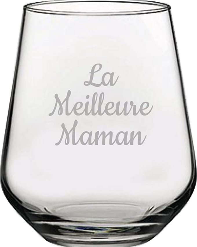 Drinkglas gegraveerd - 42,5cl - La Meilleure Maman