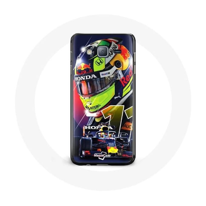 Coque pour samsung galaxy J7 2016 Formule 1 Sergio Pérez Pilote automobile F1