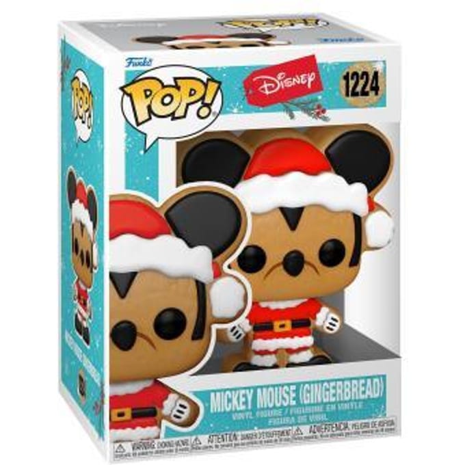 Funko Mickey Mouse - Disney Holiday 2022 POP! Heroes Santa Mickey 9 cm Verzamelfiguur - Multicolours