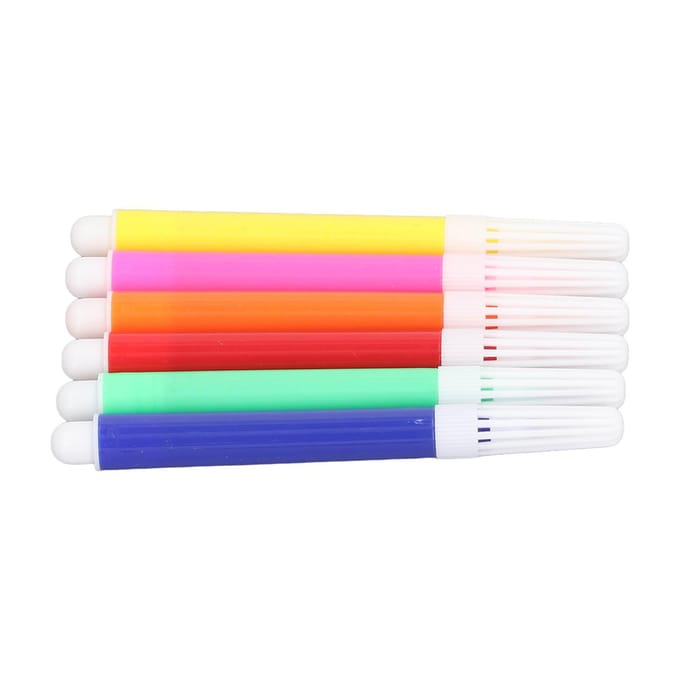 6 Stuks Acryl Verf Marker Pen Set Op Waterbasis voor Doodle Printer Verbruiksartikelen Accessoires red