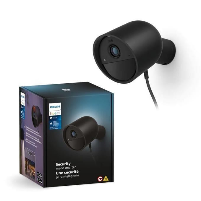 Philips Hue Secure camera - bedrade beveiligingscamera - zwart