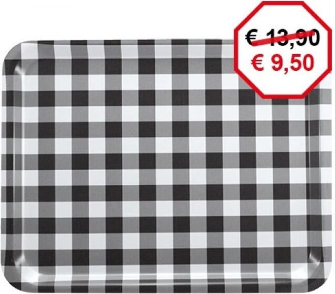 Dienblad 46,0X36,0cm Squares - Roltex 518407