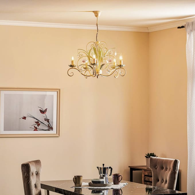 Luce 5 Hanglamp - Stijlvolle Plafondlamp met 5xE14 Fitting