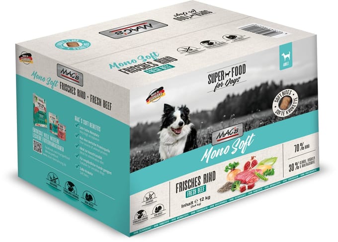 MAC's DOG - Mono Zacht - Vers Rundvlees - 3x4kg