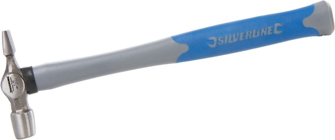 Silverline Glasvezel penbankhamer - schokabsorberend - 113 gram - sterke grip