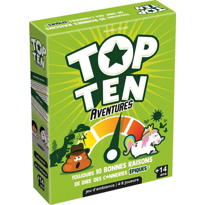 Bordspellen Cocktail Games Top Ten Aventures