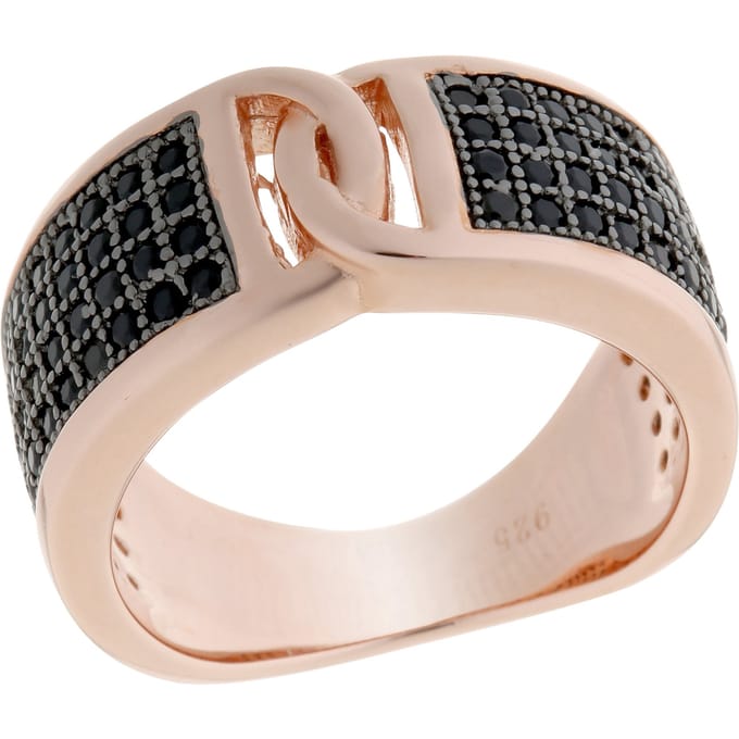 Orphelia Dames 925 Sterling Zilveren Ring - Roze ZR-6045