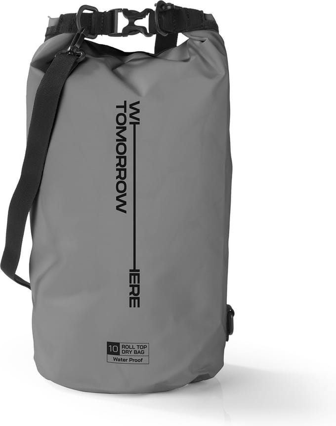 Where Tomorrow PVC dry bag Style 02 10L grijs
