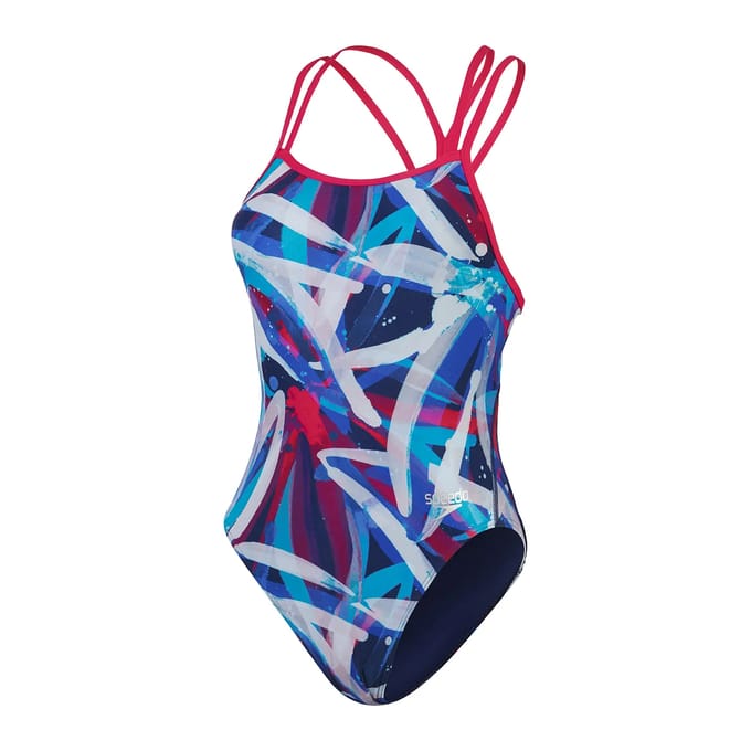Dames zwempak uit 1 stuk Speedo End+ Allov Dig StarBack