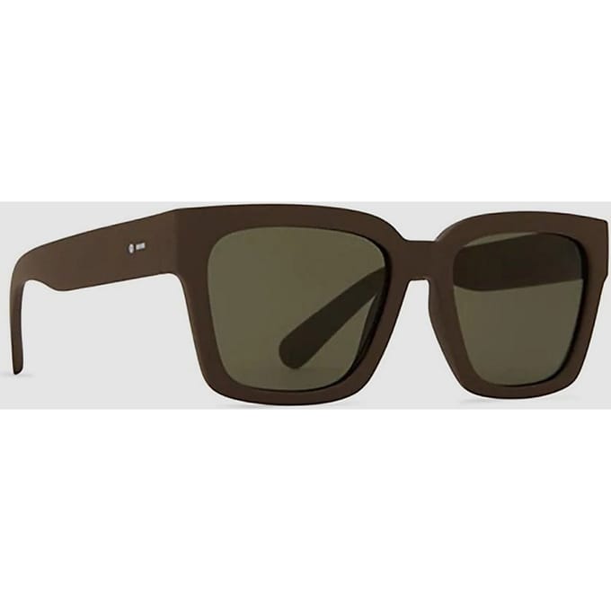 Dot Dash Huggy Brown Satin Zonnebril bruin