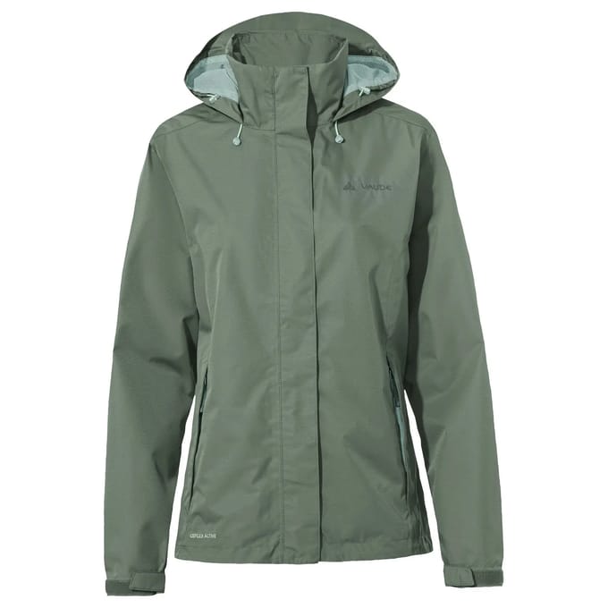 Vaude Bike Escape Light Jas Groen 50 Vrouw