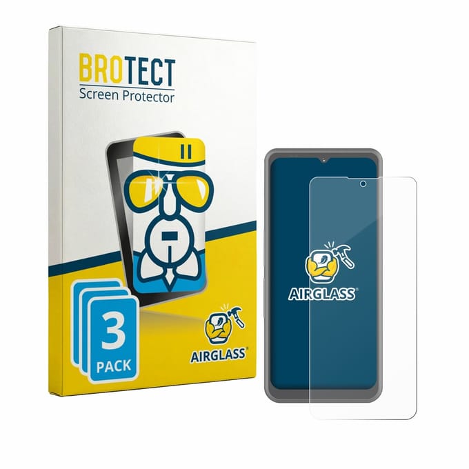 Screenprotector 3 Stuks voor Sonim XP Pro Thermal Beschermglas transparant