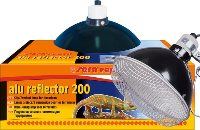 Sera Reptil - Aluminium Reflector 200 - Ø 20 cm -