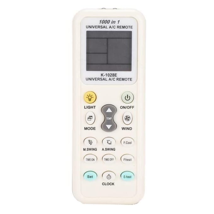 ESTINK télécommande universelle Contrôleur intelligent universel portatif de remplacement de télécommande de climatiseur