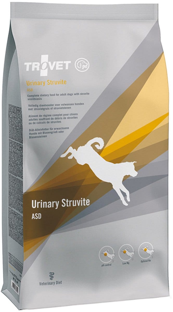 TROVET Urinary Struvite ASD Hond - 12,5 kg + 6 x 400 gr blikken