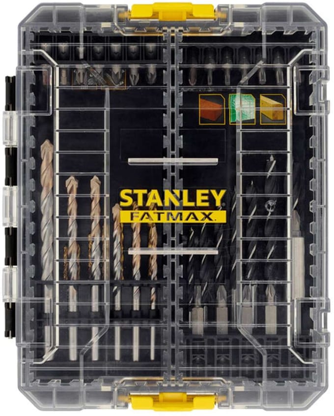 Stanley Boor- En Bitset - Fatmax - Voor Hout/metaal/steen - 25/50mm - 49-delig