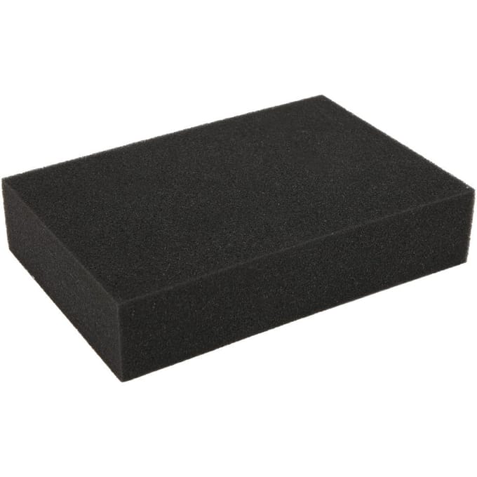 2 Stuks Spons Pad Vierkant Naaldvilten Spons Schuimmat voor Handmatige DIY Knutsel black