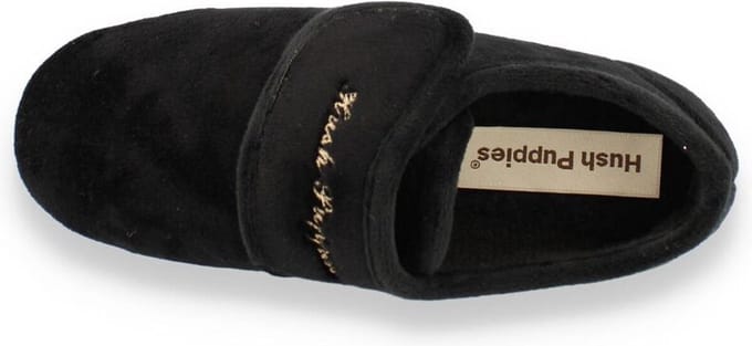Hush Puppies Dames Pantoffel | Zwart | Maat: 37