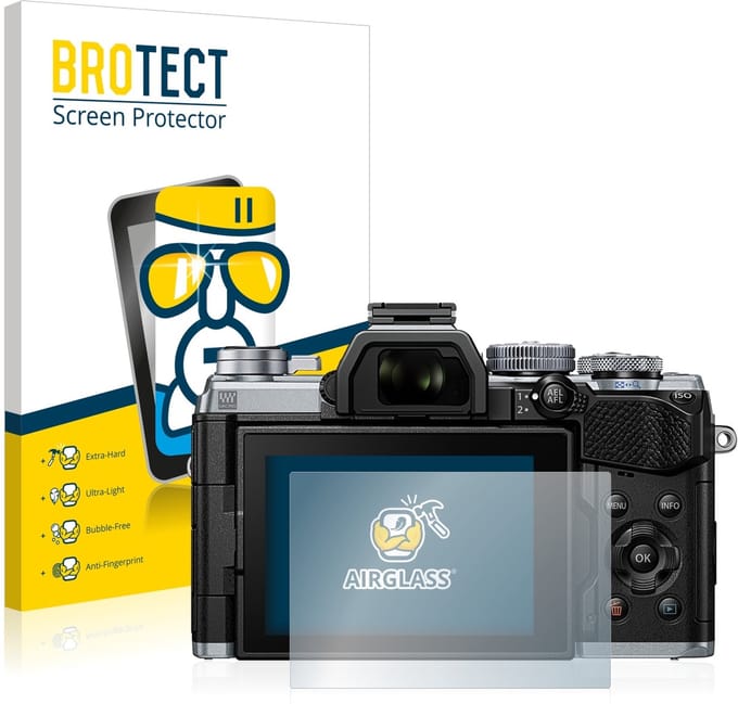 Screenprotector voor Olympus OM-D E-M5 Mark III Beschermglas transparant