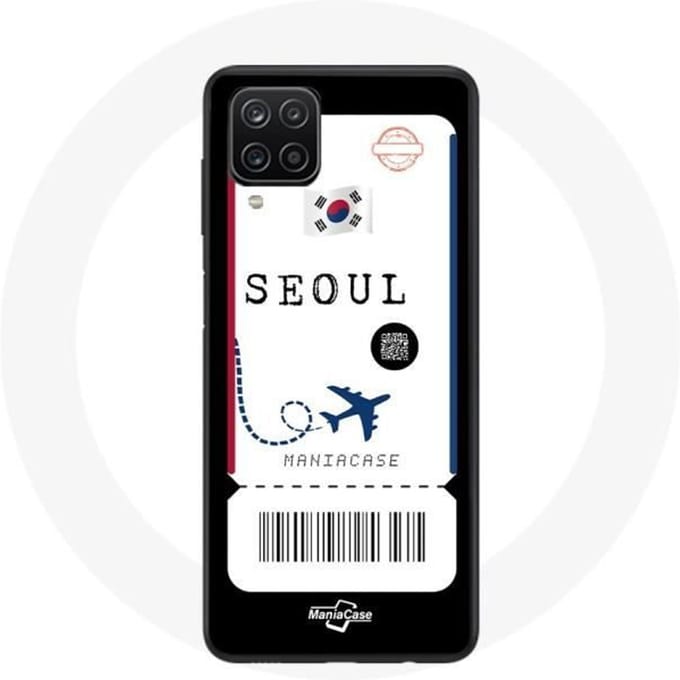 Coque Samsung Galaxy A12 Billet d'avion seoul