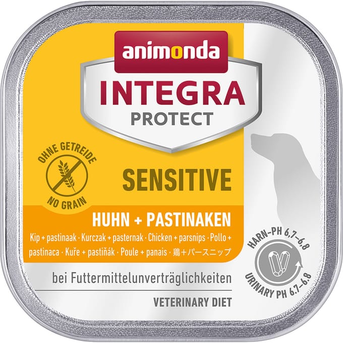 animonda Integra Protect - Sensitive chicken + parsnips Kip, Pastinaak - 11 x 150g
