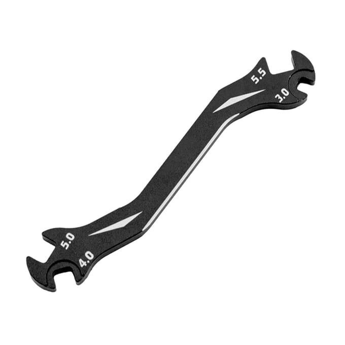Afstandsbediening Auto Model Tool Moersleutel Multi Spanschroef Wrench 3mm 4mm 5mm 5.5mm Afstandsbediening zwart