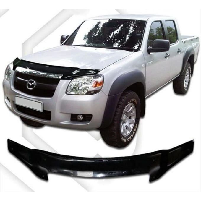 SCOUTT MOTORKAPDEFLECTOR BESCHERMING voor MAZDA BT-50 2008-2011