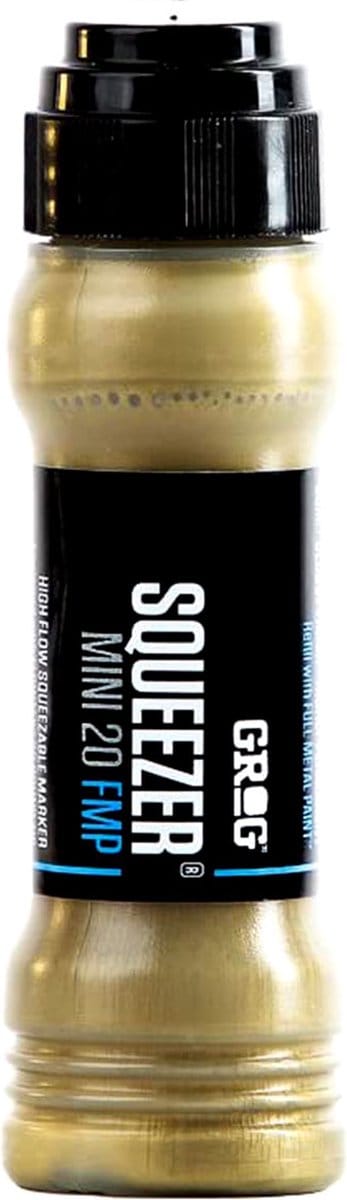 Grog Squeezer Paint Mini Verfstift - Goud - Schrijfbreedte 20mm Stift